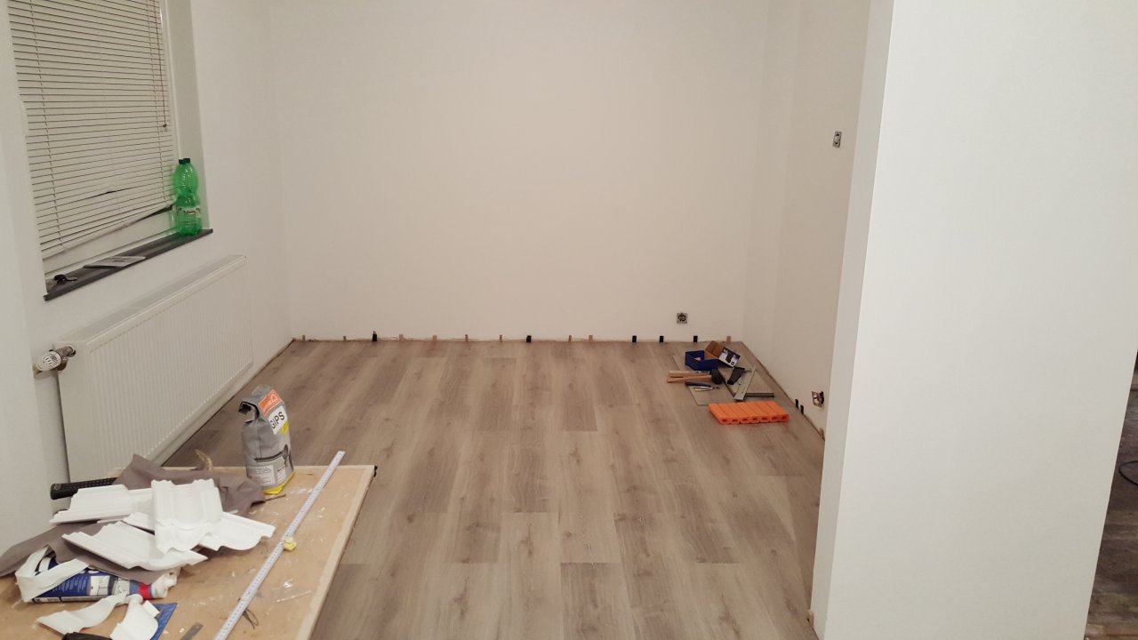 Das Wohnzimmer - Fußboden Teil 1