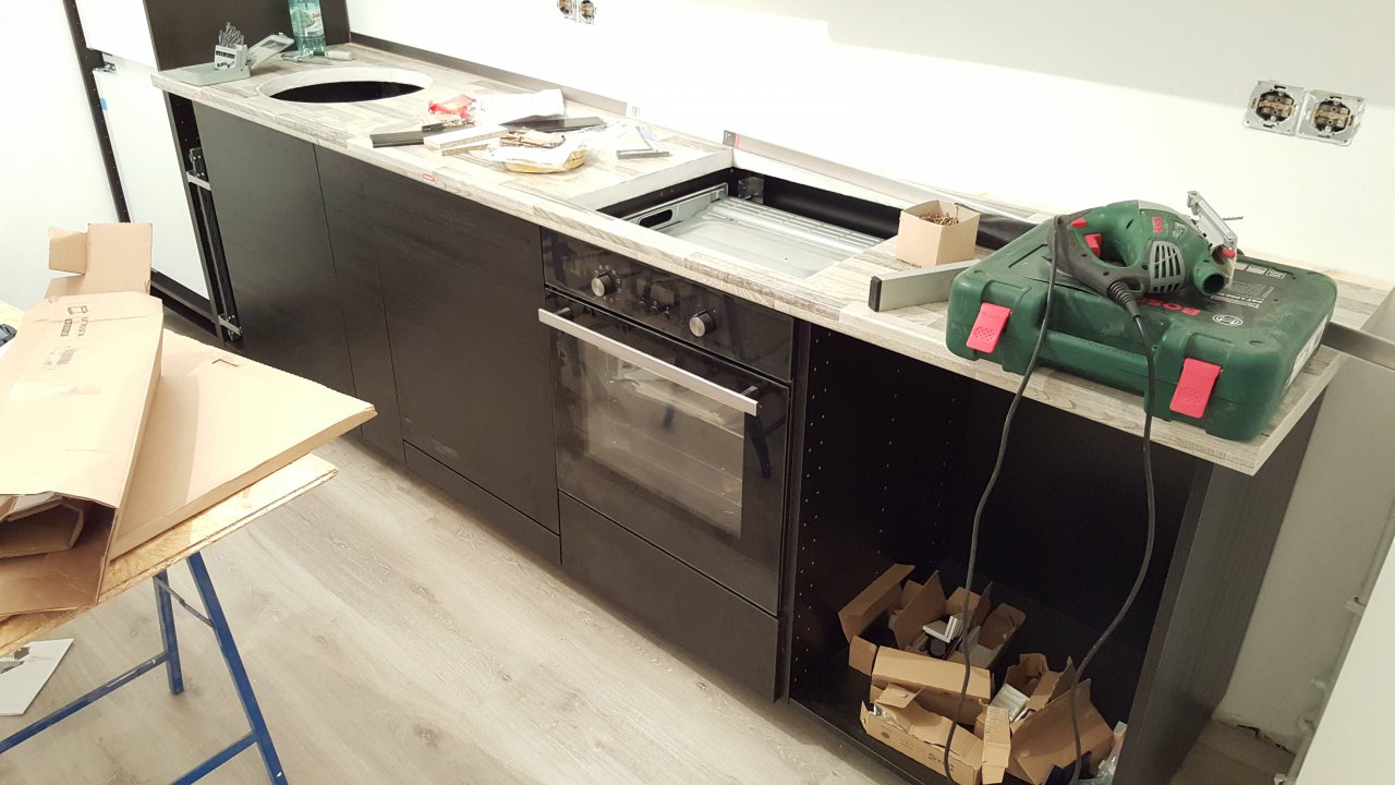 Die Küche - Der Aufbau...und das IKEA Problem